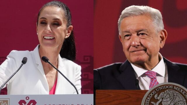 Claudia Sheinbaum celebra a AMLO por triunfo del peso frente al dólar