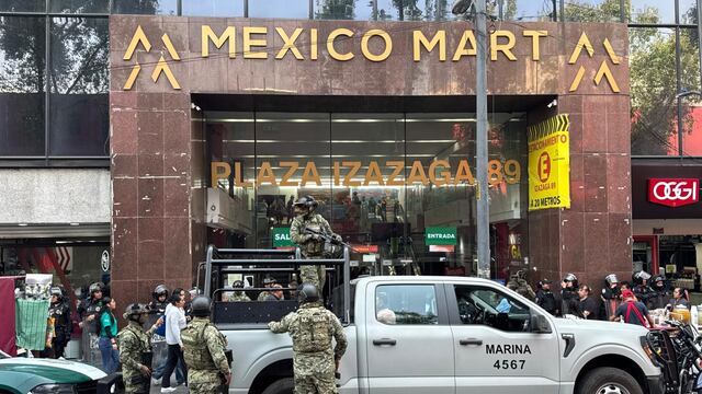 Esto pasará con Plaza Izazaga 89: Hoy 28 de noviembre hubo un fuerte operativo