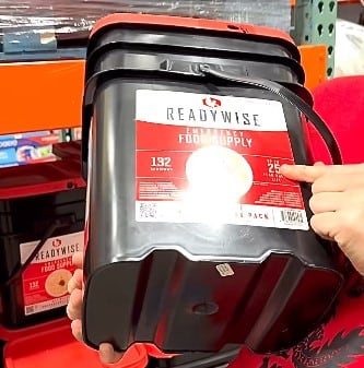 Costco vende cubeta de comida para el día del fin del mundo a este increíble precio