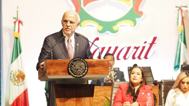 Miguel Ángel Navarro rindió su tercer informe de gobierno al frente de Nayarit