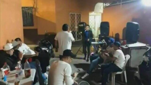 En redes circula una imagen de las supuesta fiesta donde se encontraban.