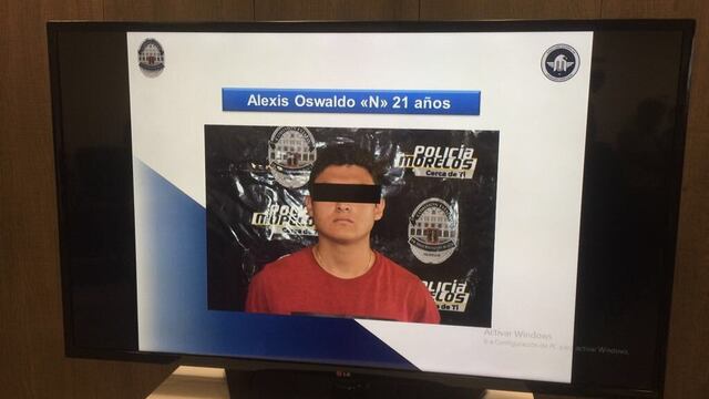 Alexis Oswaldo ’N’, hijo de 'El Carete'