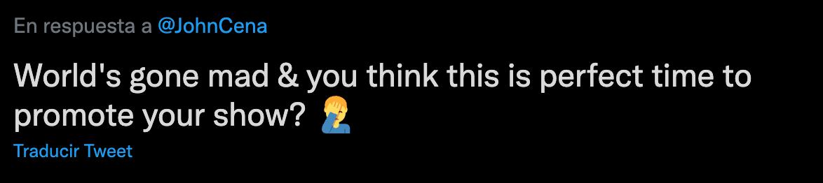 Crítica a John Cena