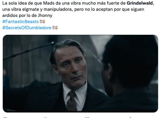 Mads Mikkelsen como Gellert Grindelwald y sus comparaciones con Johnny Depp