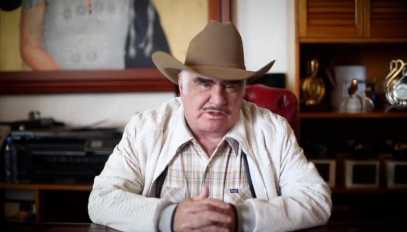 Vicente Fernández en tráiler de 'El Rey'