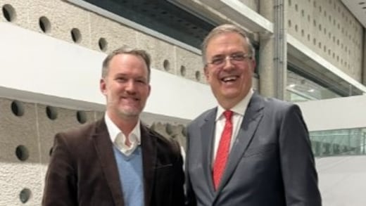 Marcelo Ebrard recibe a Jamieson Greer para diálogos sobre T-MEC