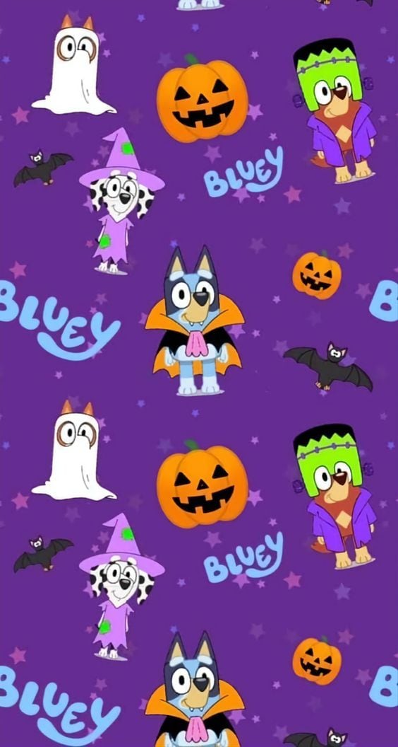 Fondos de pantalla de Bluey Halloween