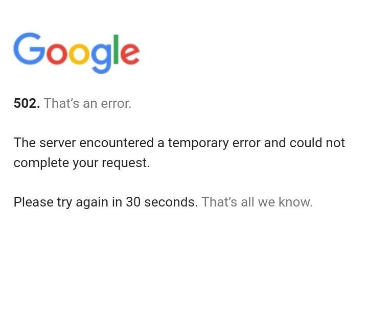 Google fallo