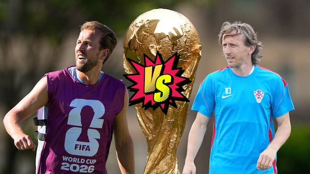 Kane contra Modrić, el duelo que roba reflectores en Inglaterra vs Croacia.