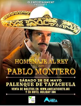 Pablo Montero show en palenque