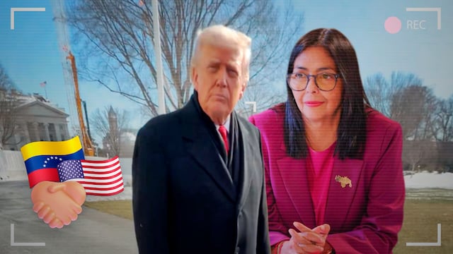 Trump responde a Delcy Rodríguez y recalca buena relación bilateral con Venezuela