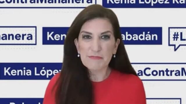 Kenia López Rabadán, vicecoordinadora del PAN en el Senado de la República