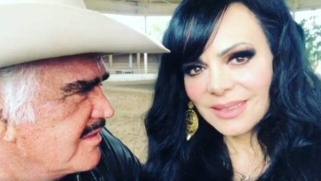 Vicente Fernández y Maribel Guardia