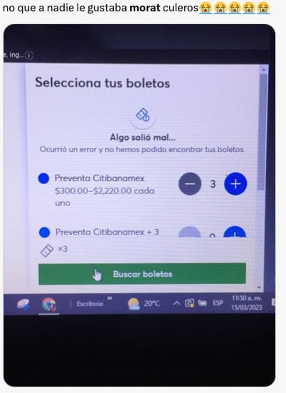 Se agotaron los boletos de Morat y los memes no podían faltar