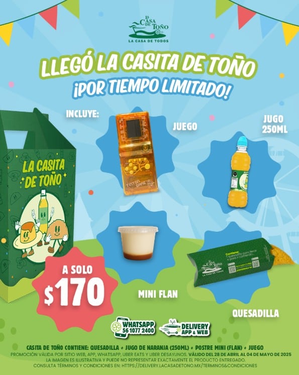Cajita Feliz de La Casa de Toño