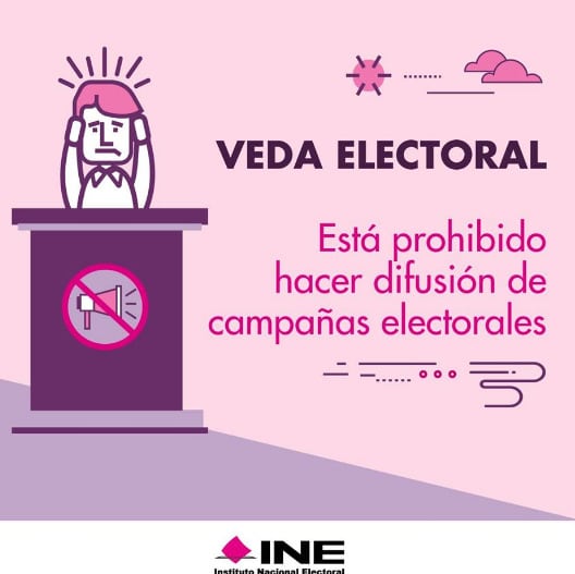 Veda electoral de elecciones Poder Judicial 2025.