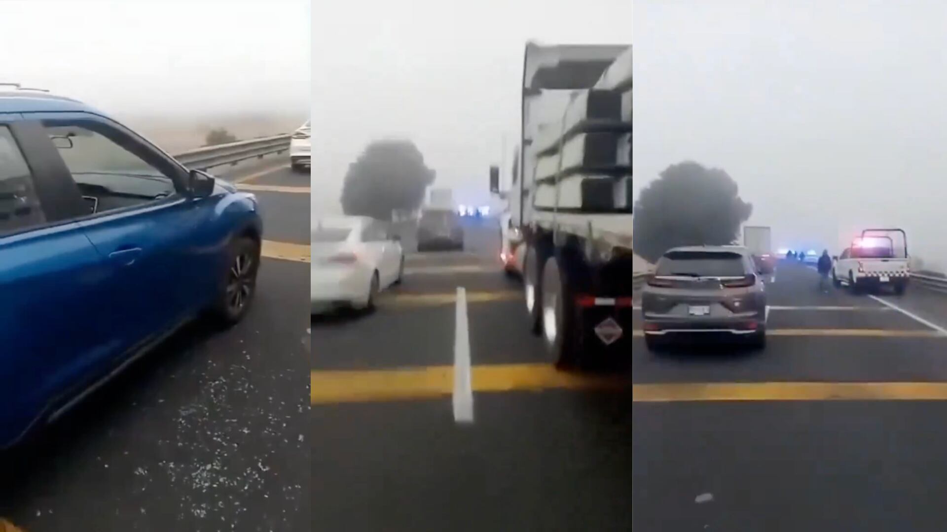 Asalto masivo en la autopista Puebla-Orizaba