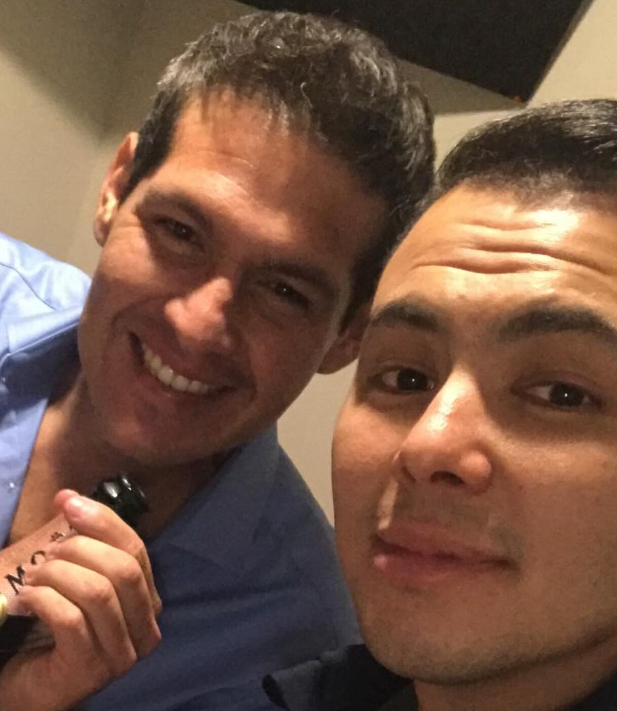 El Yaki y Mario Olvera