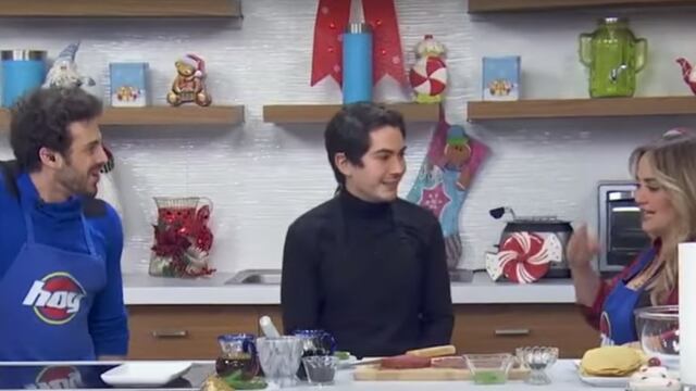 Lambda García, Alex Figueroa y Andrea Legarreta