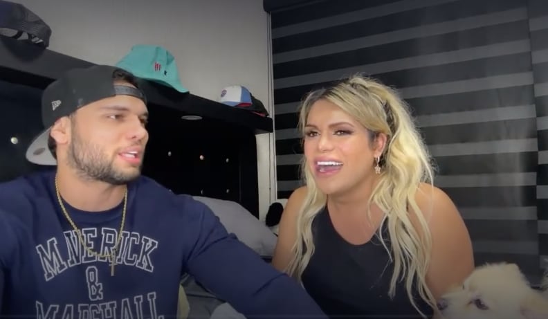 Wendy Guevara junto a Marlon Colmenarez