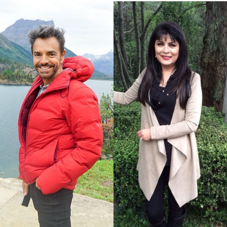 Eugenio Derbez y Victoria Ruffo.