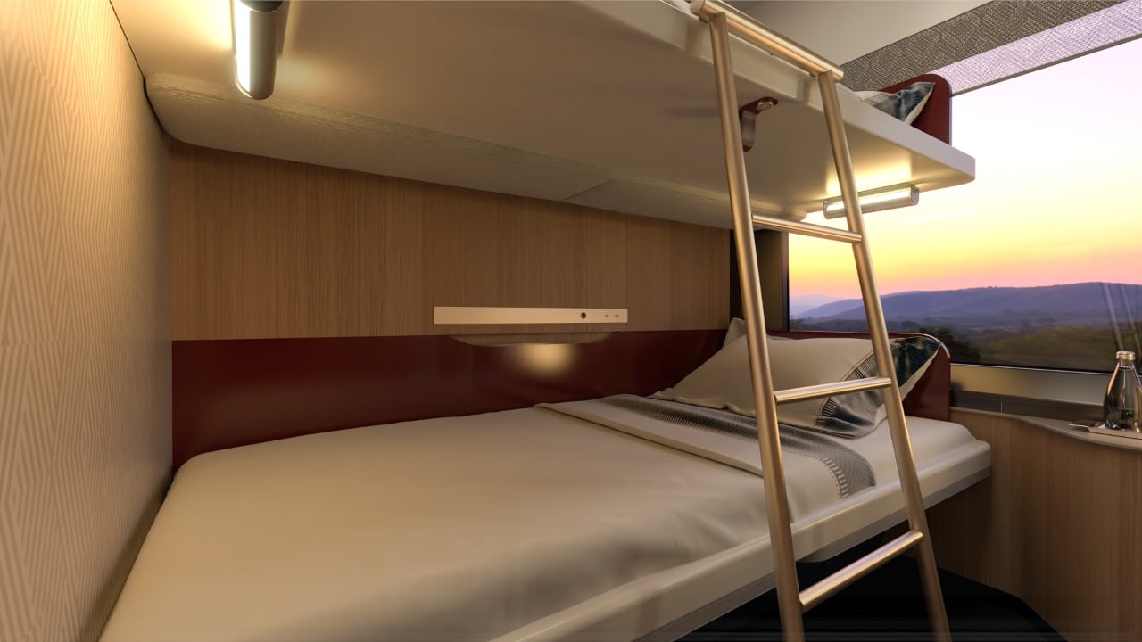 Los camarotes cuentan con ventanas grandes para poder disfrutar del paisaje