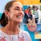 Claudia Sheinbaum presume video escalando a 10 metros de altura: “Si me caigo, me agarras”