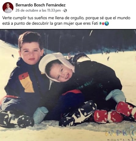 Bernardo Bosch, hermano de Fátima Bosch