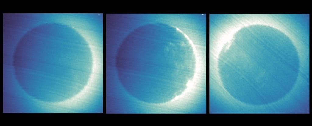Marte revela sus espectaculares auroras de protones