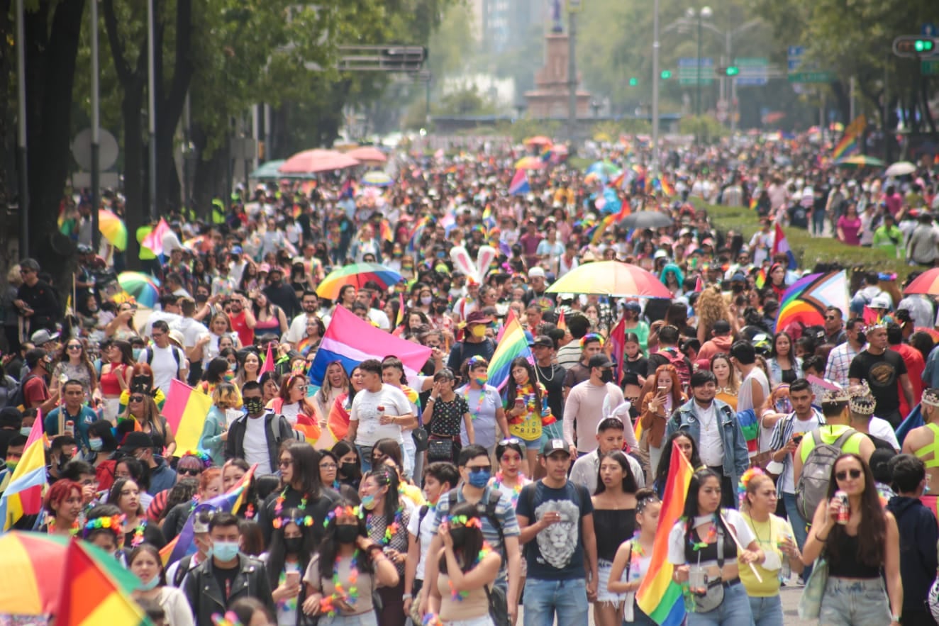 Marcha LGBT 2022 CDMX