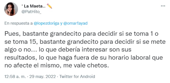 Comentarios sobre Omar Fayad cantando 'Sálvame' de RBD/captura de pantalla