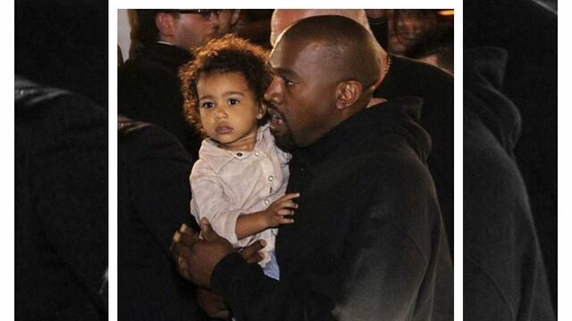 Kanye West y North West