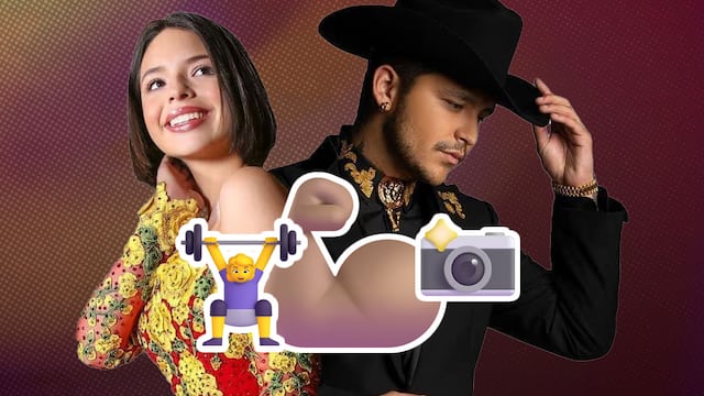 Las últimas fotos de Christian Nodal y Ángela Aguilar en el gimnasio