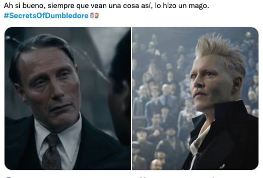 Memes de Mads Mikkelsen y Johnny Depp