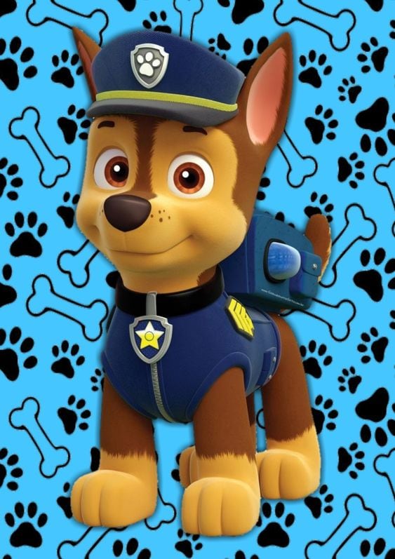 fondo de pantalla de Chase de Paw Patrol