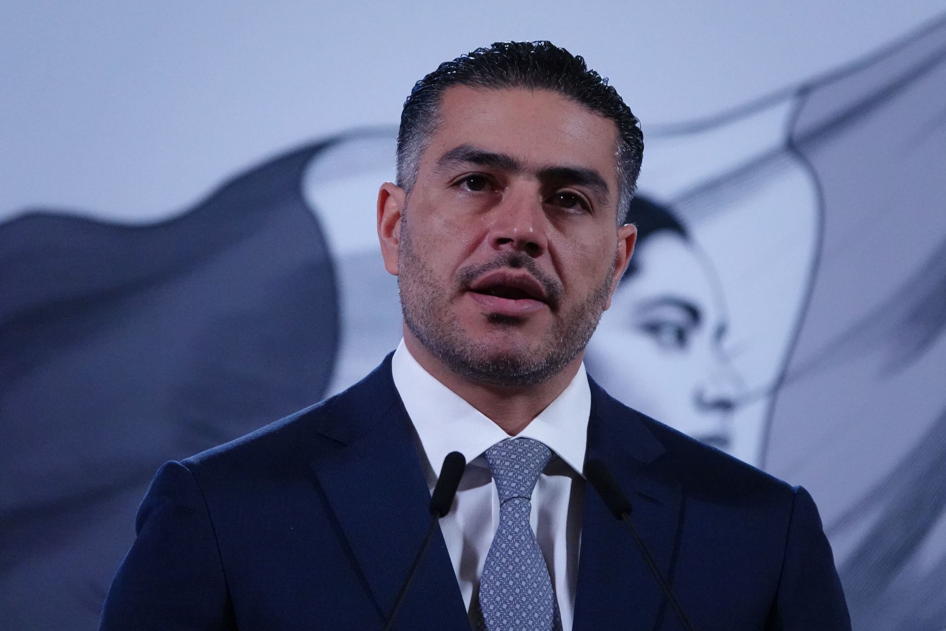 Omar García Harfuch, secretario de Seguridad Pública y Protección Ciudadana de México