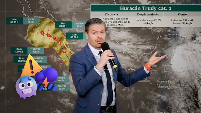 SMN alerta por Trudy y el frente frío 2