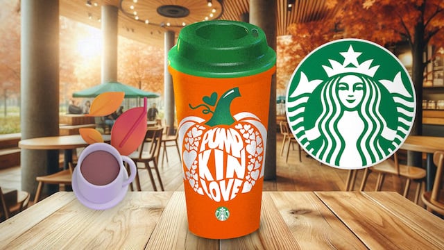 Vaso Starbucks Pumpkin Love