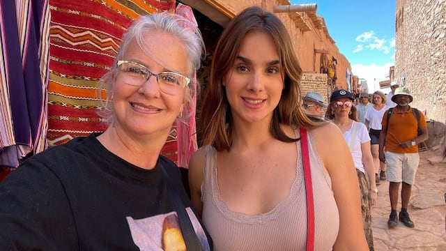 Gala Montes y su mamá Crista Montes