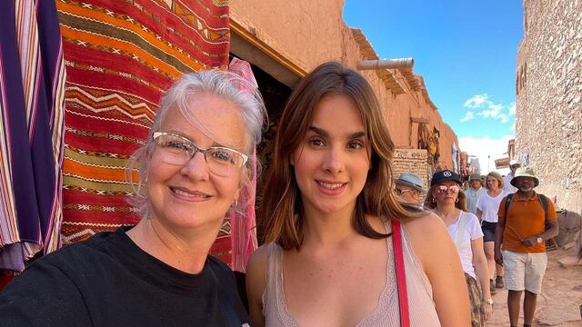 Gala Montes y su mamá Crista Montes