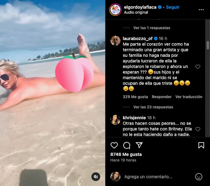 “Ha terminado una gran artista”, escribe Laura Bozzo de Britney Spears