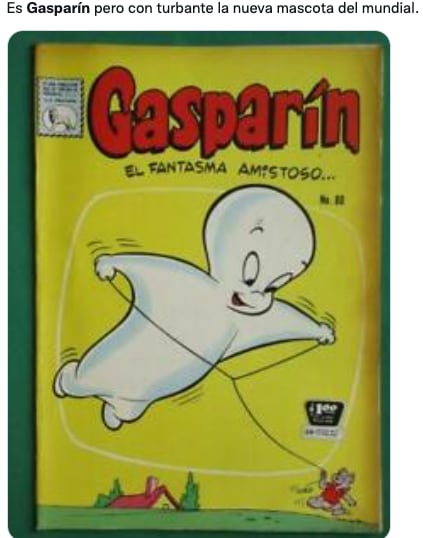 Memes de La’eeb, mascota del mundial de Qatar 2022