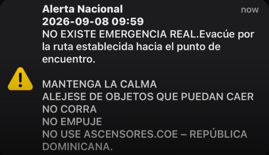 Alerta sísmica en República Dominicana genera confusión en México