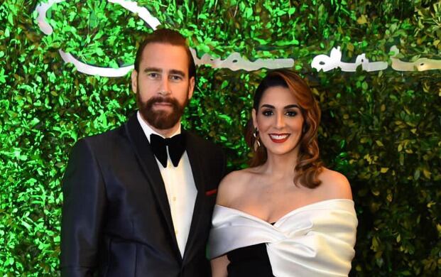 Carlos de la Mota y su esposa Laura Pérez