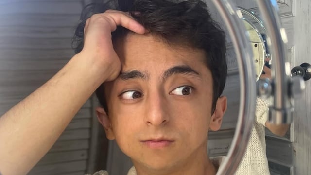 Felipe Saldaña, hijo de María Elena Saldaña