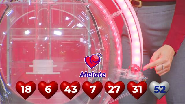 Resultados Sorteo Melate, Revancha y Revanchita 3852 de Lotería Nacional: ganadores de hoy 24 de enero 2024
