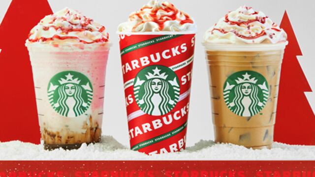 Las bebidas navideñas de Starbucks México ya están disponibles y estos son sus precios