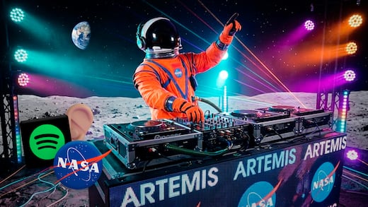 NASA lanza en Spotify la playlist de Artemis II: así suena la misión