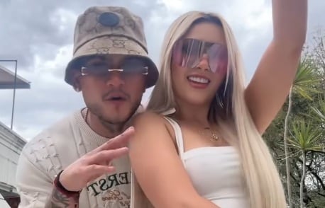 Angie Miller, modelo y actriz venezolana que acompañó a B-King y Regio Clown en CDMX