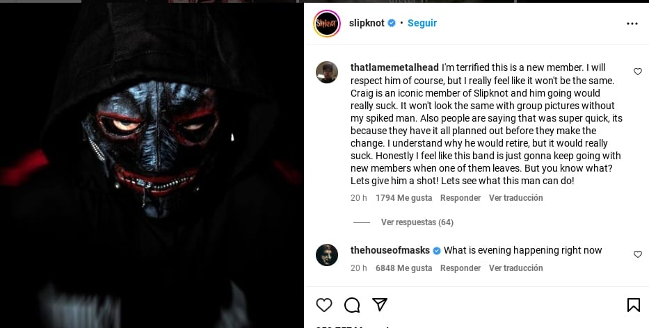Nuevo integrante de Slipknot